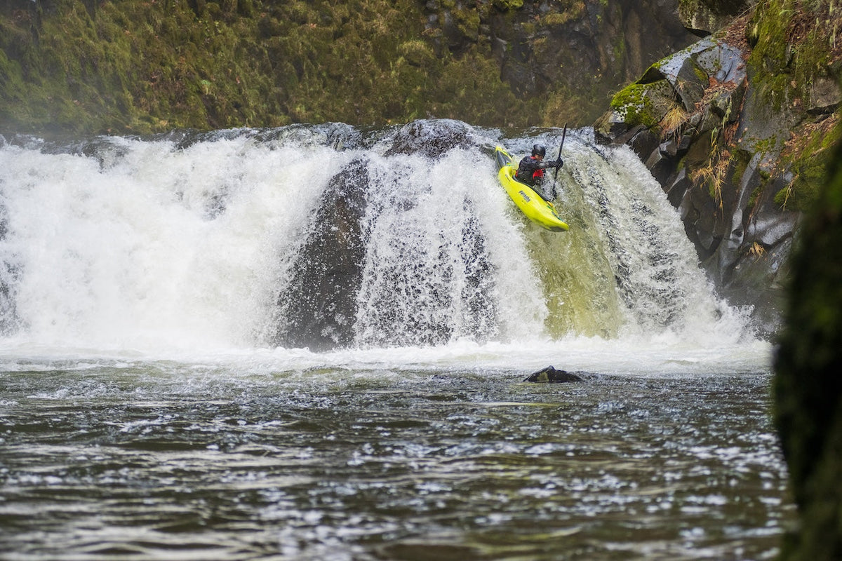 Photograph of essay author Ken Kullby kayaking.