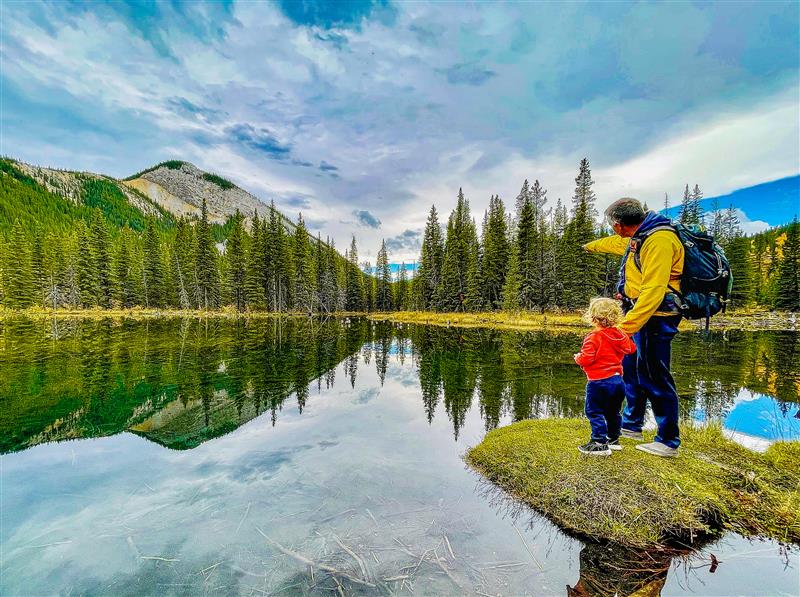 Family Walks &amp; Hikes Canadian Rockies: 2nd Edition, Volume 1